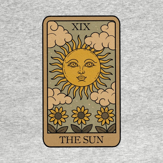 The Sun - Tarot Card by thiagocorrea